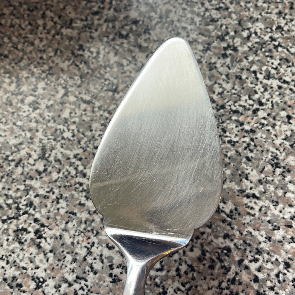 Noritake Cake Server with Christmas Holly Design - Picture 3 of 8